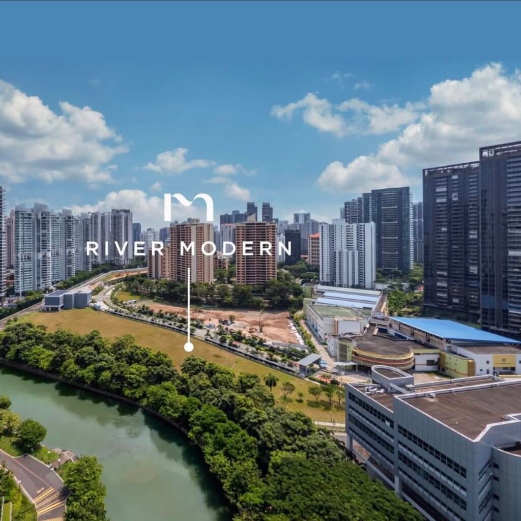 River Modern site plan