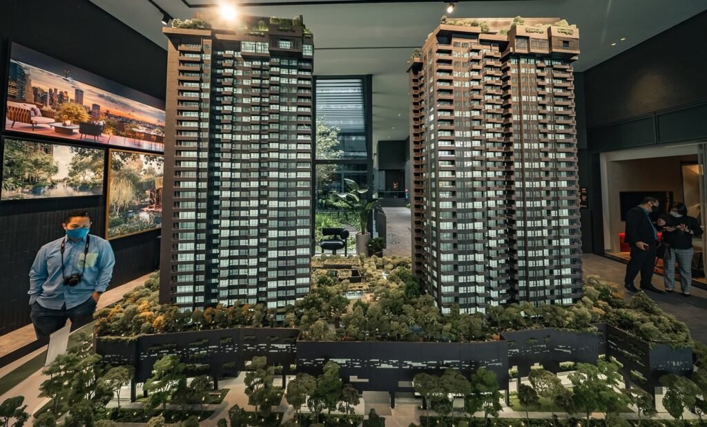 River Modern showflat